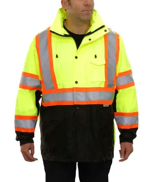 24-431CS Waterproof Parka Shell w/ Contrasting Trim