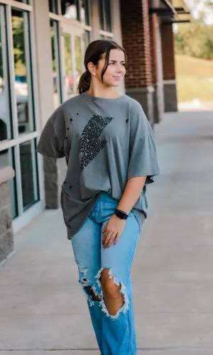 A Storm's Brewing Distressed Tee