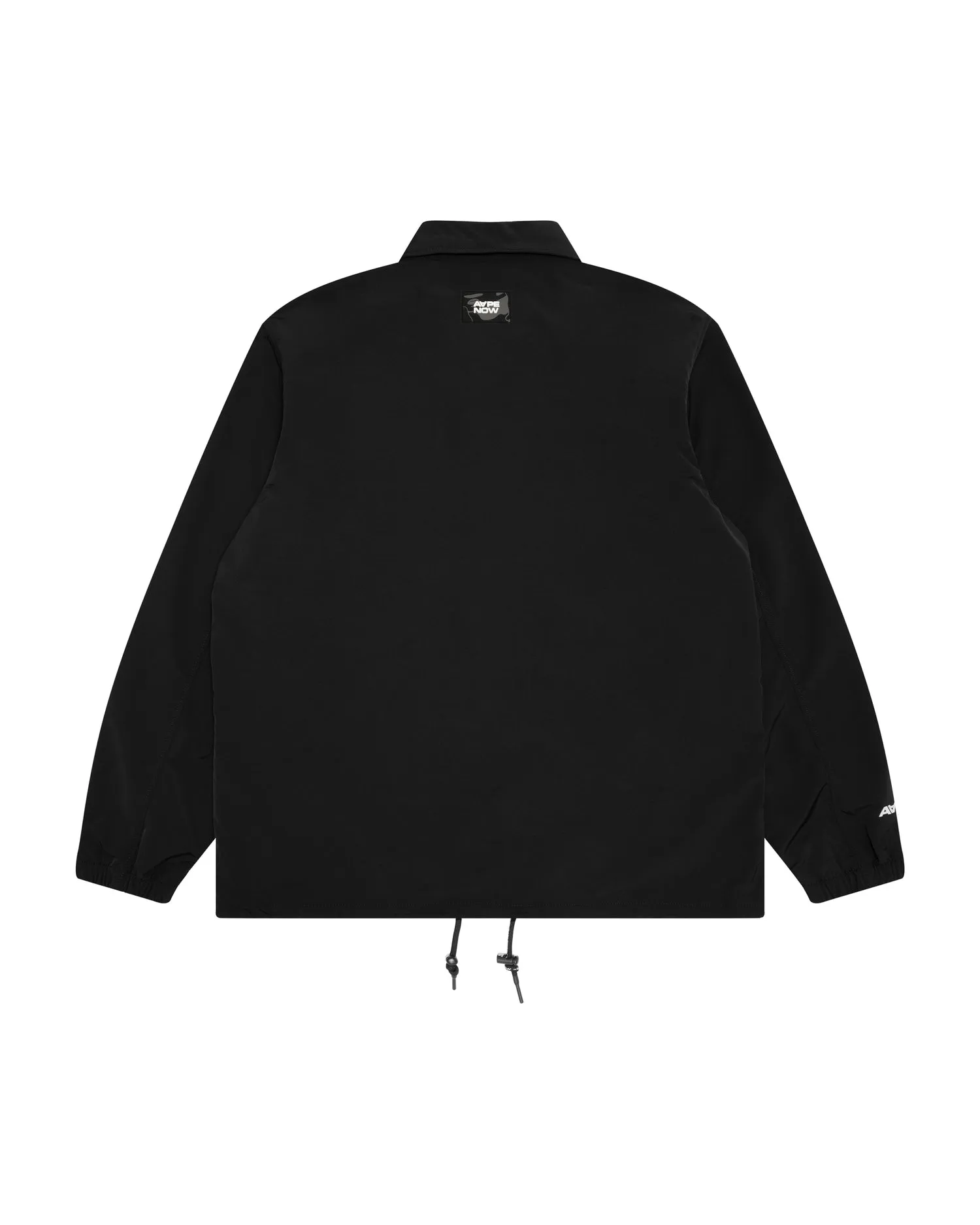 AAPENOW moonface logo coach jacket