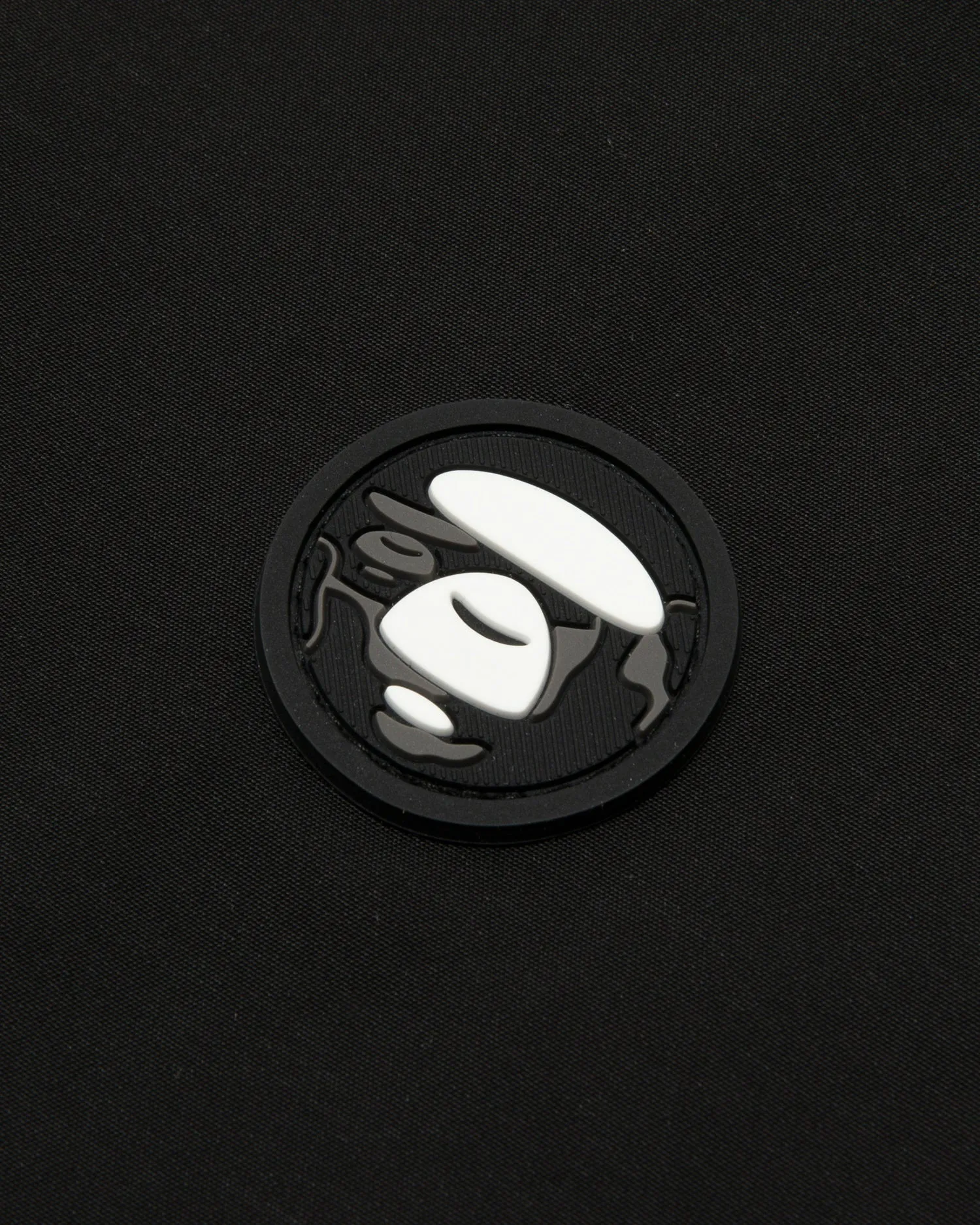 AAPENOW moonface logo coach jacket