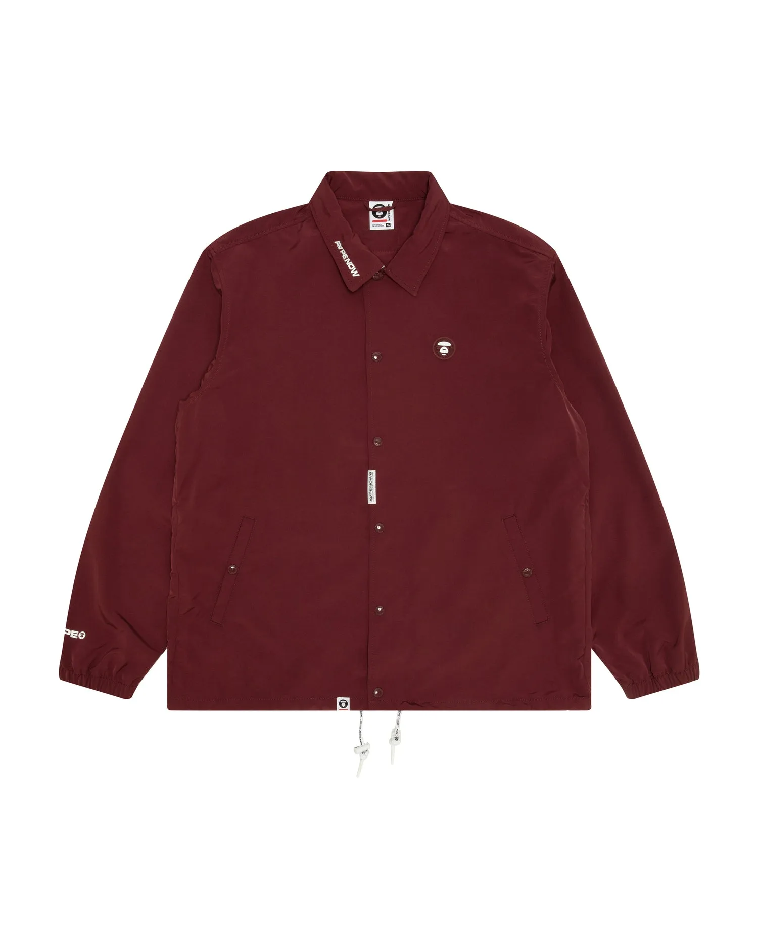 AAPENOW moonface logo coach jacket
