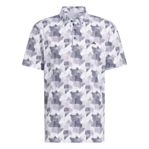adidas Go-To Print Golf Polo Shirt