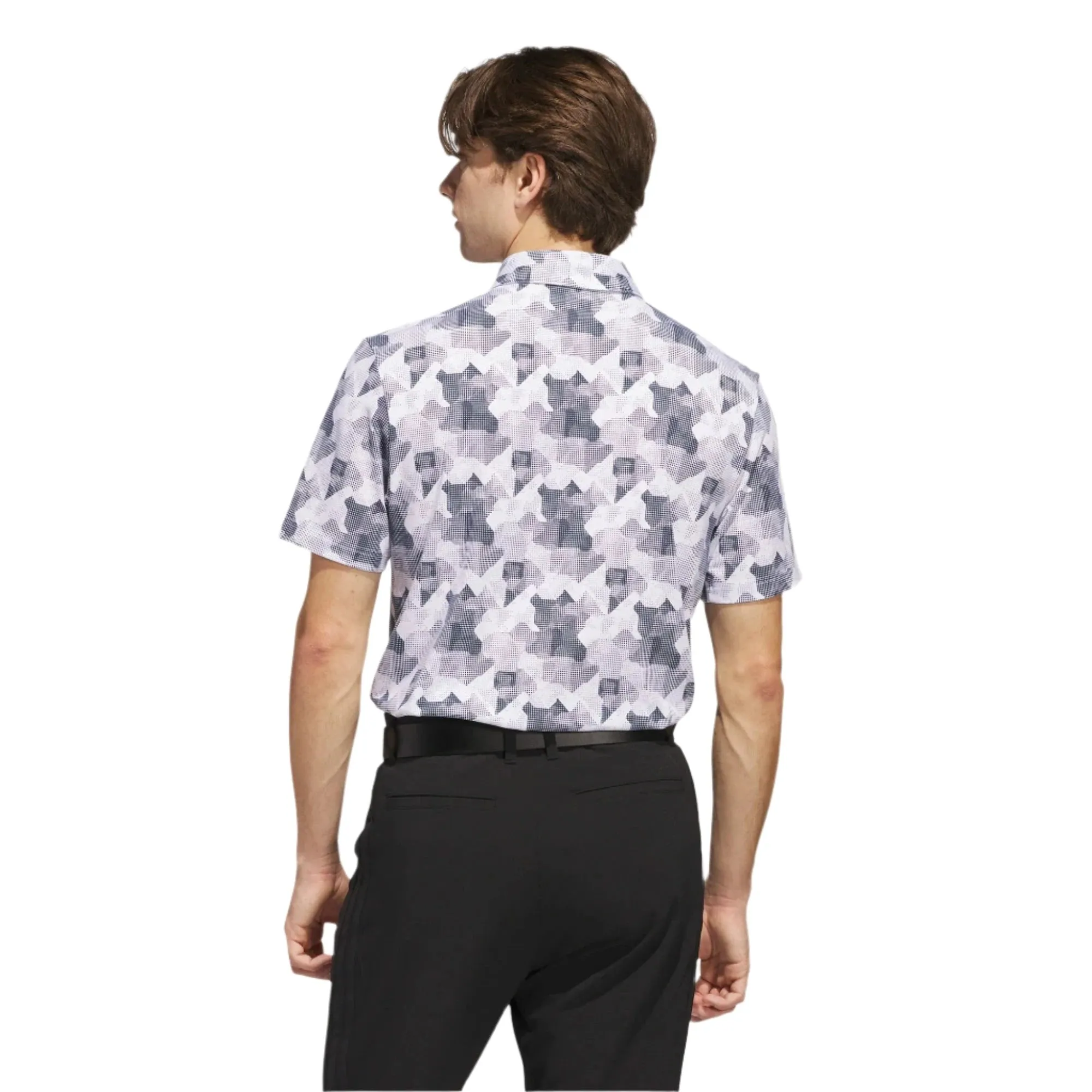 adidas Go-To Print Golf Polo Shirt