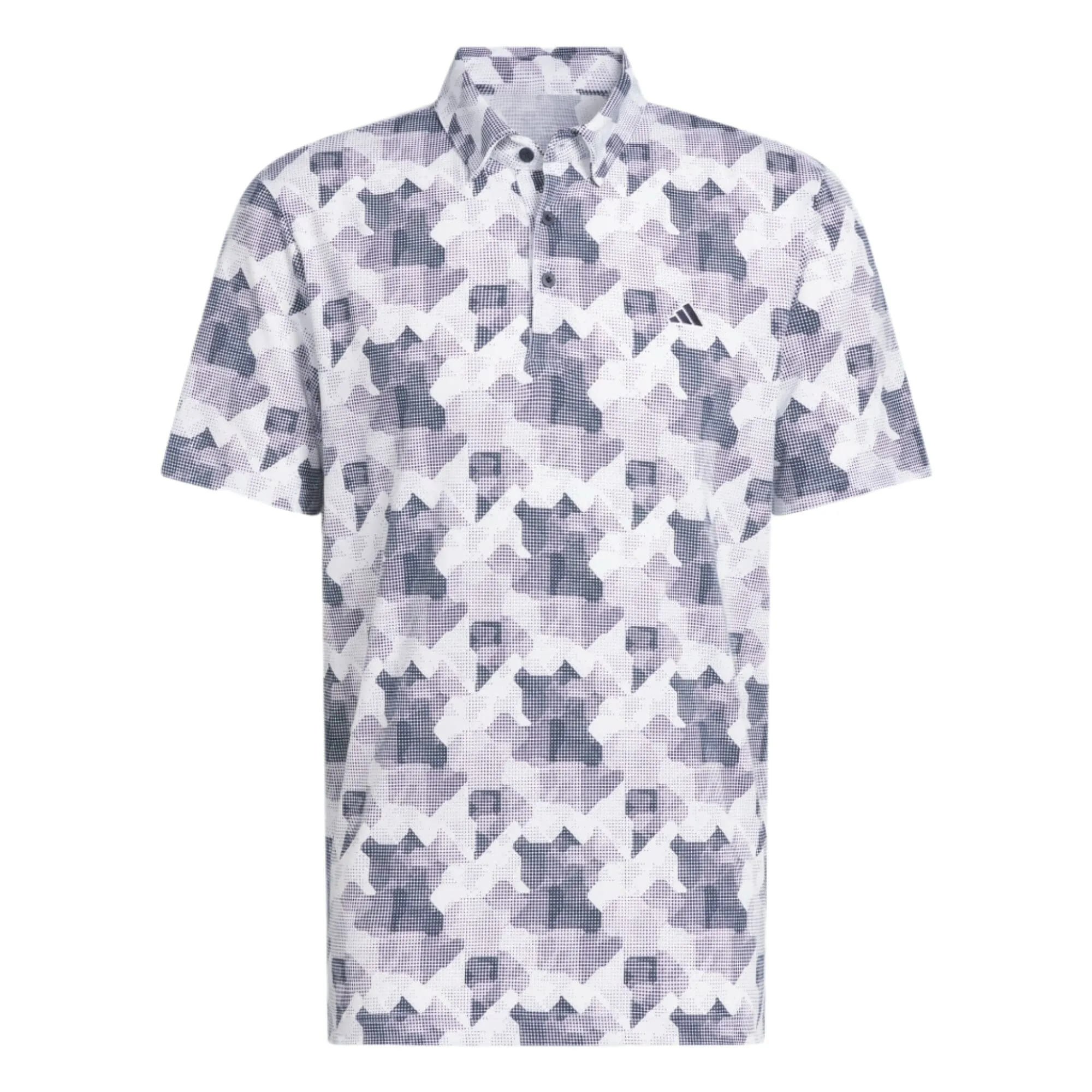 adidas Go-To Print Golf Polo Shirt