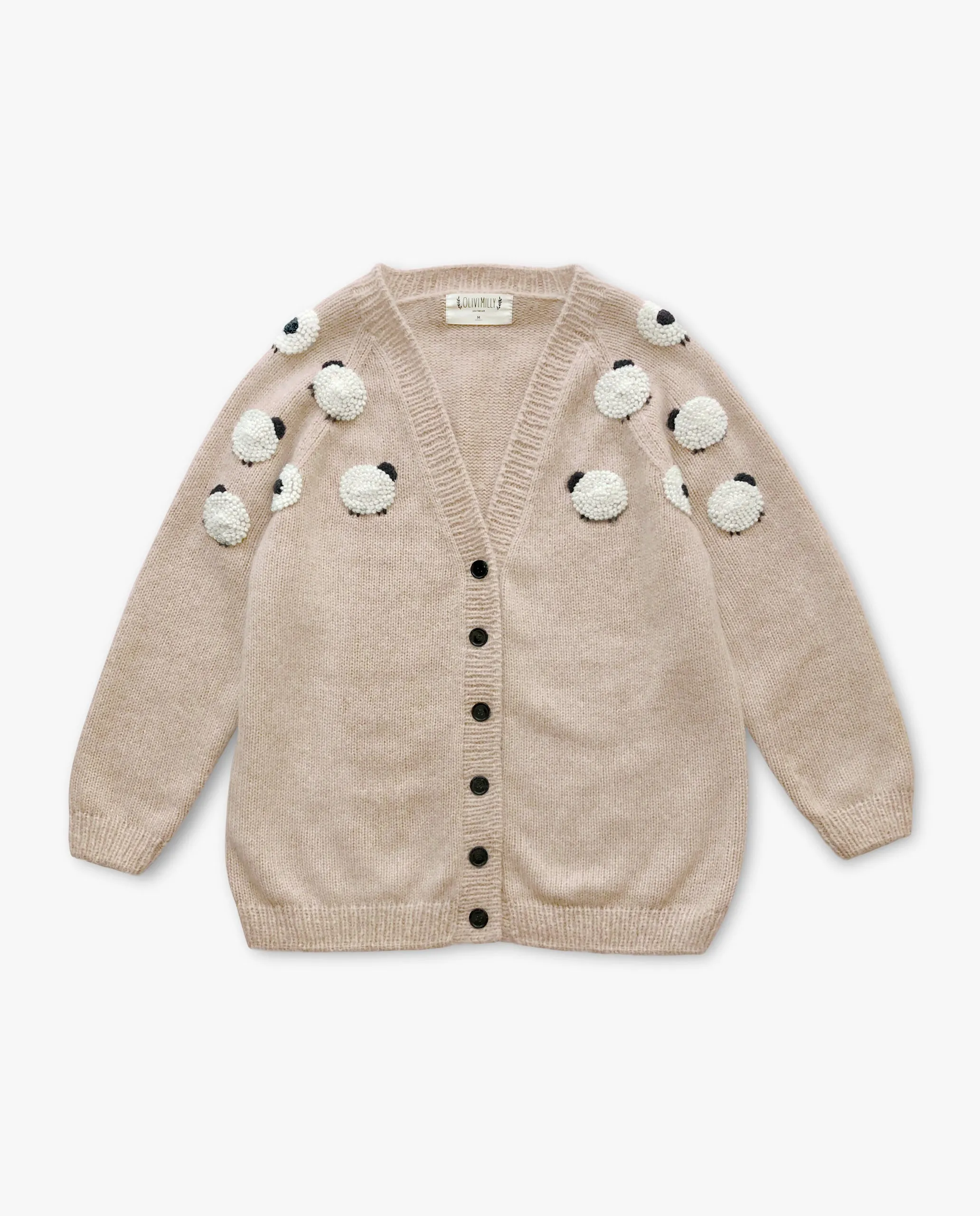 Adult Sheeps cardigan | wheat