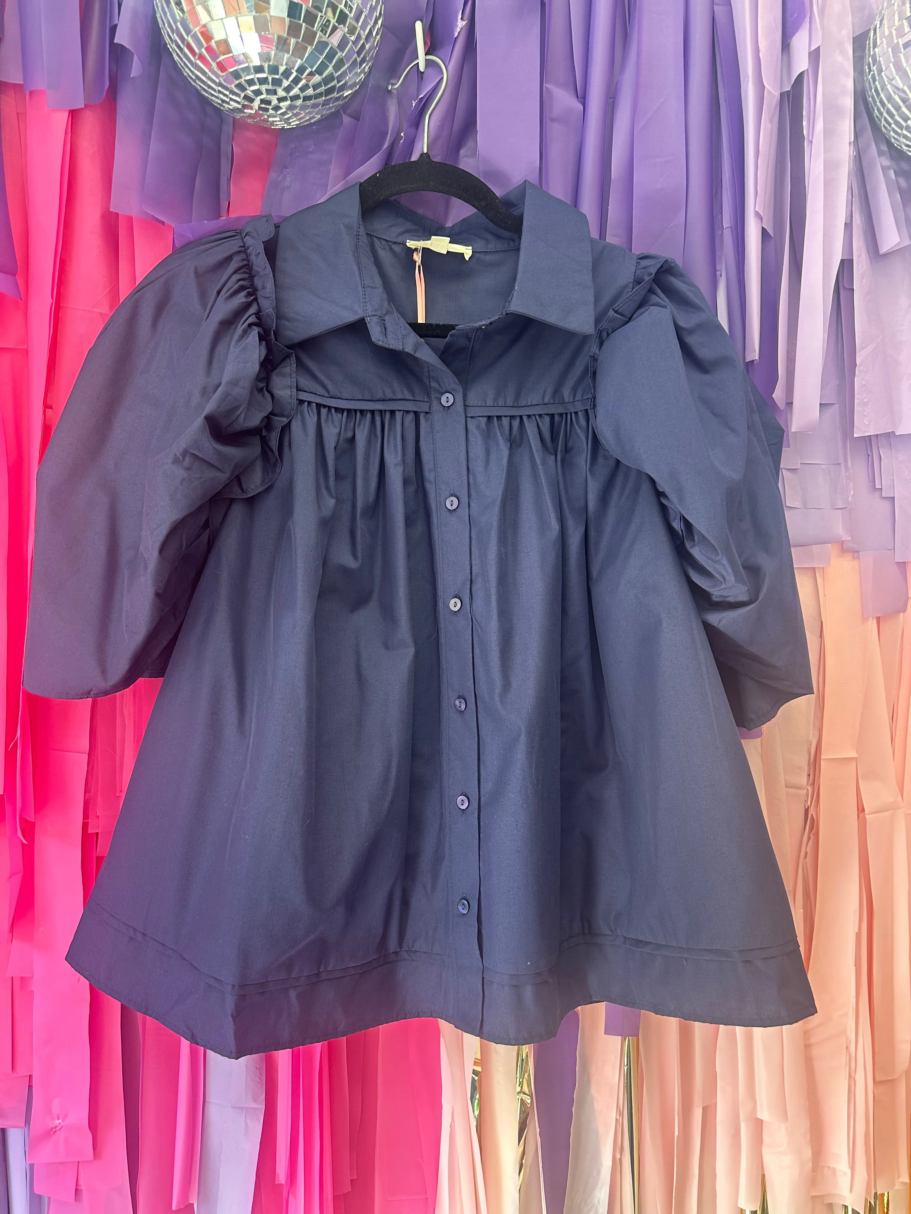 All Perfection Top: Navy