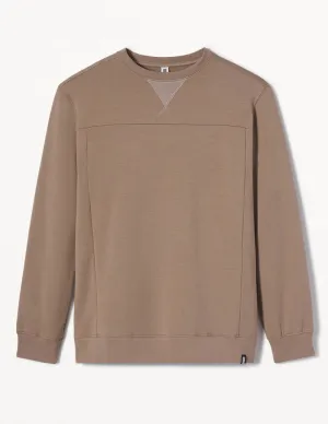 Alpine Pullover: Sand Stone
