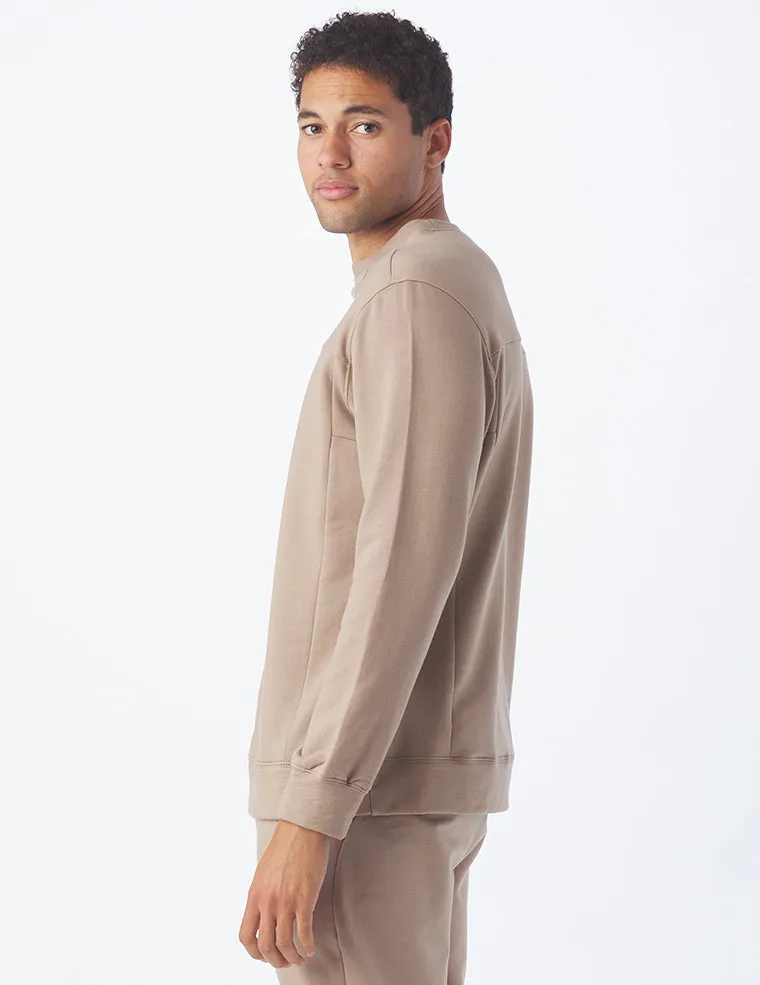 Alpine Pullover: Sand Stone