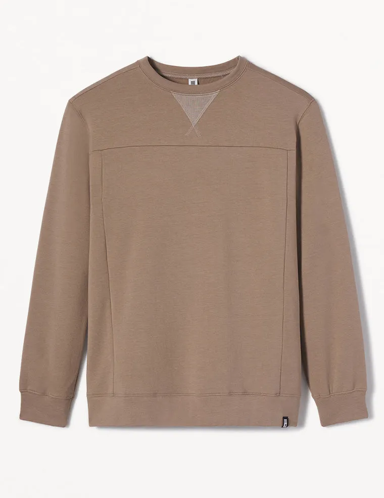 Alpine Pullover: Sand Stone