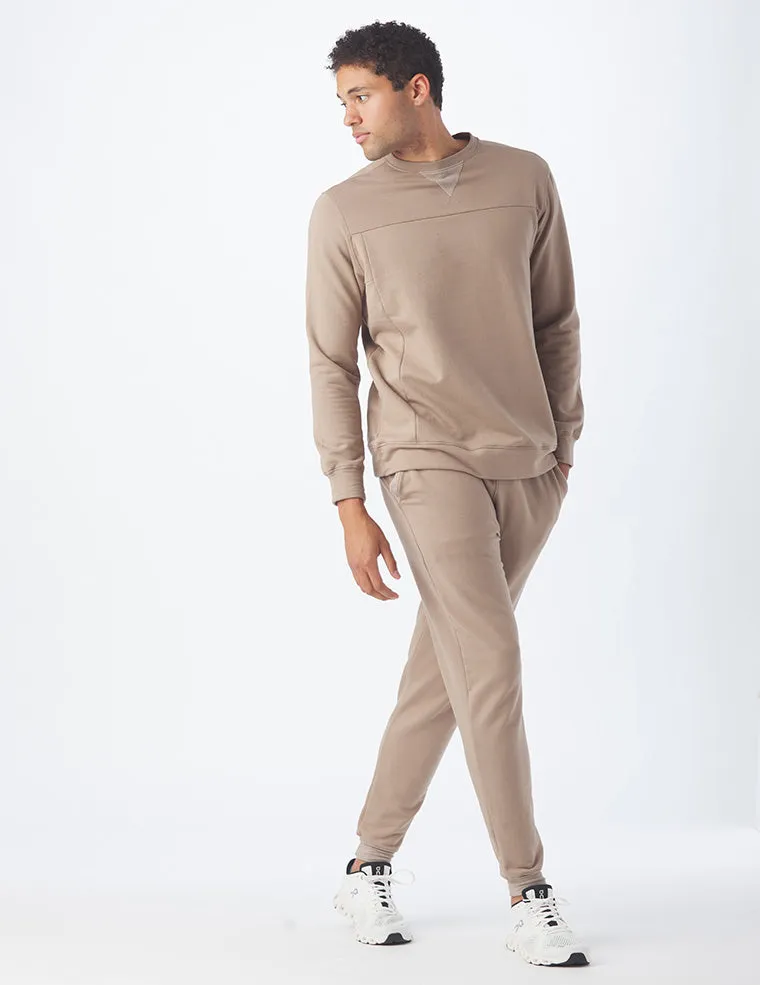 Alpine Pullover: Sand Stone