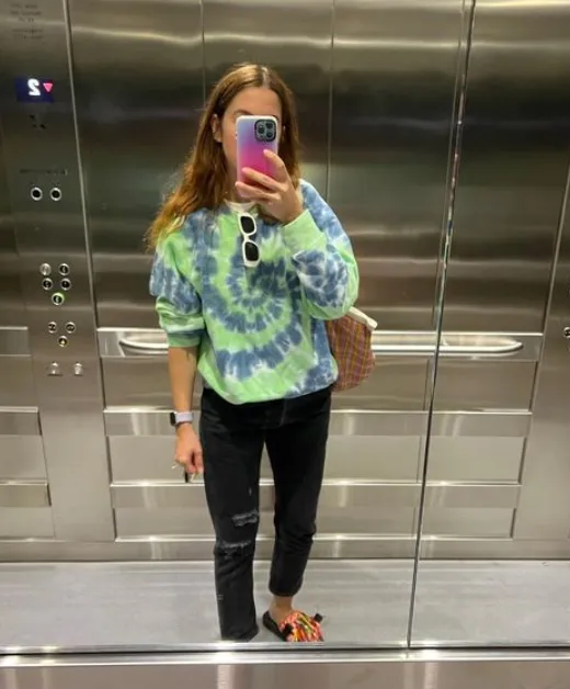 Amal Tie Dye Sweat-Shirt