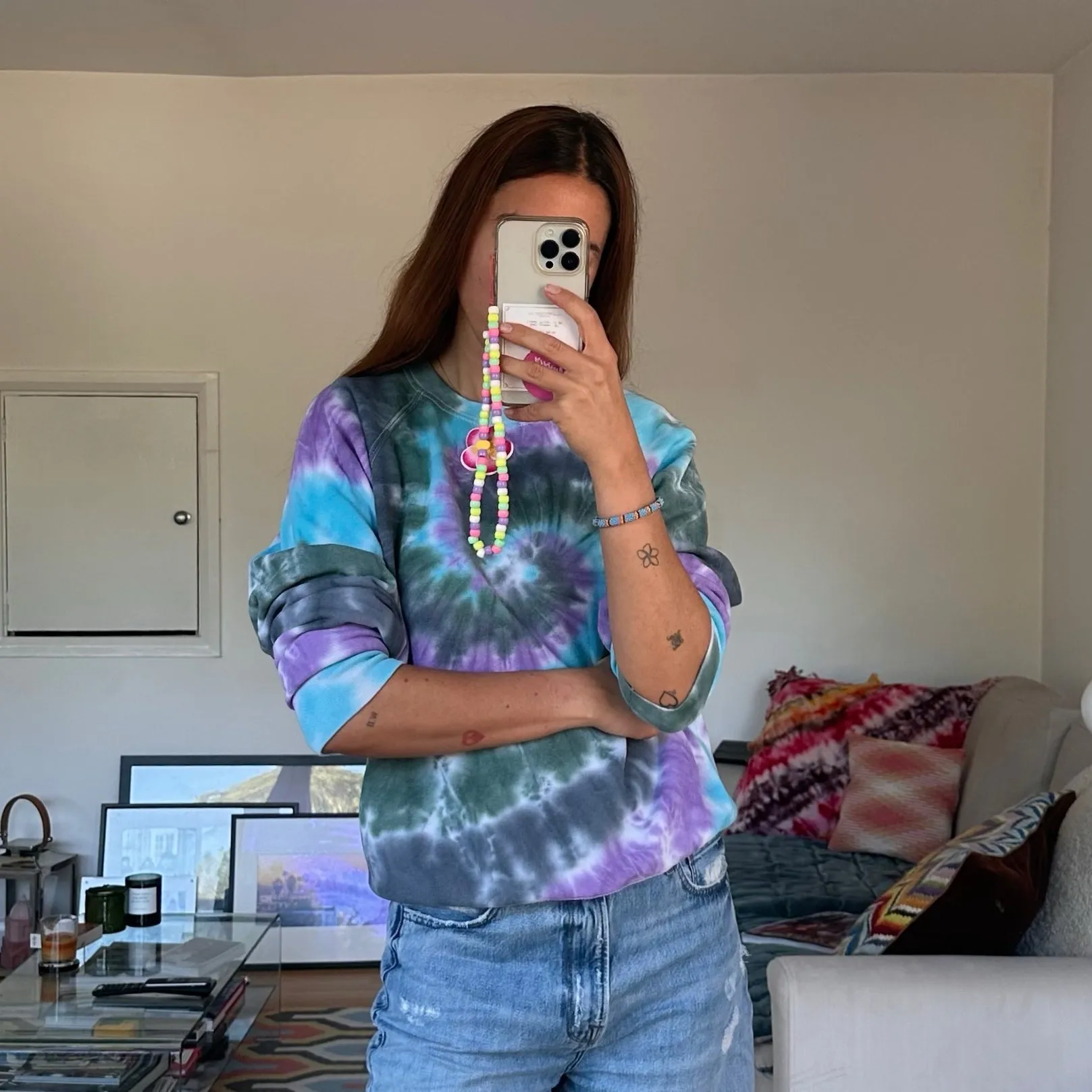 Amal Tie Dye Sweat-Shirt