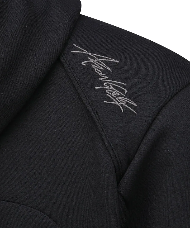 ANEW Golf Men's SP Traing Full Zip Hoody Sweatshirt - Black