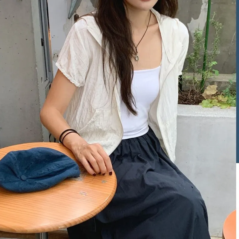 Anti-aging cardigan jacket