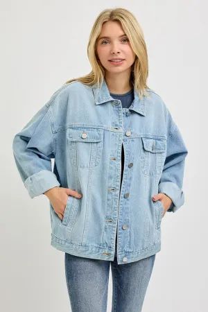 Ashton Oversized Denim Jacket