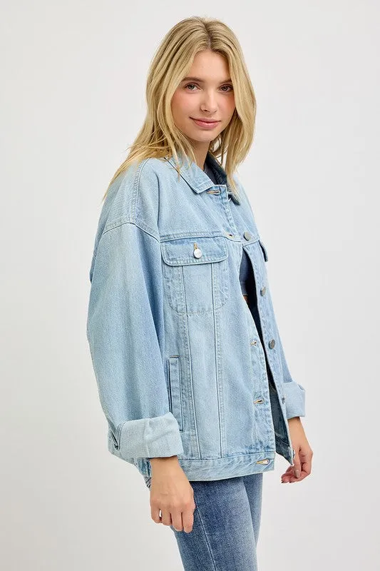 Ashton Oversized Denim Jacket