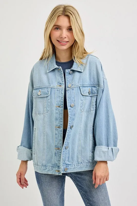 Ashton Oversized Denim Jacket