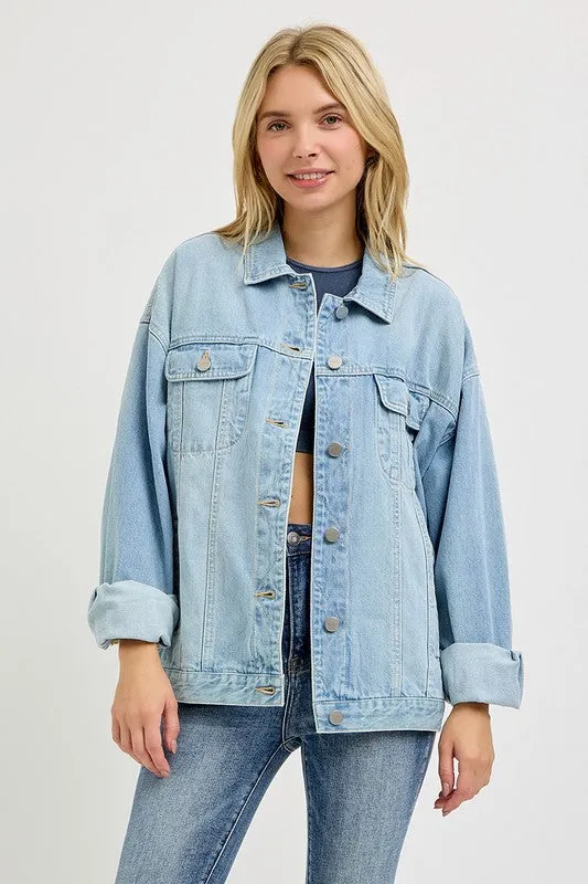 Ashton Oversized Denim Jacket
