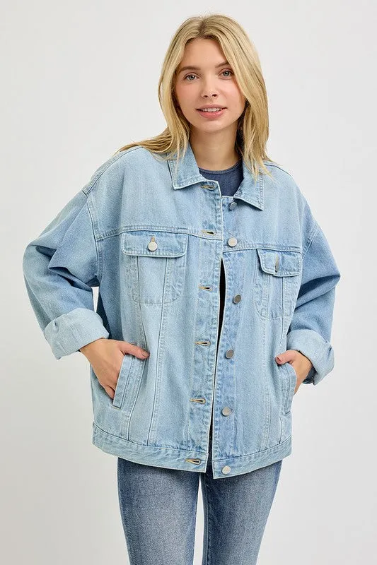 Ashton Oversized Denim Jacket