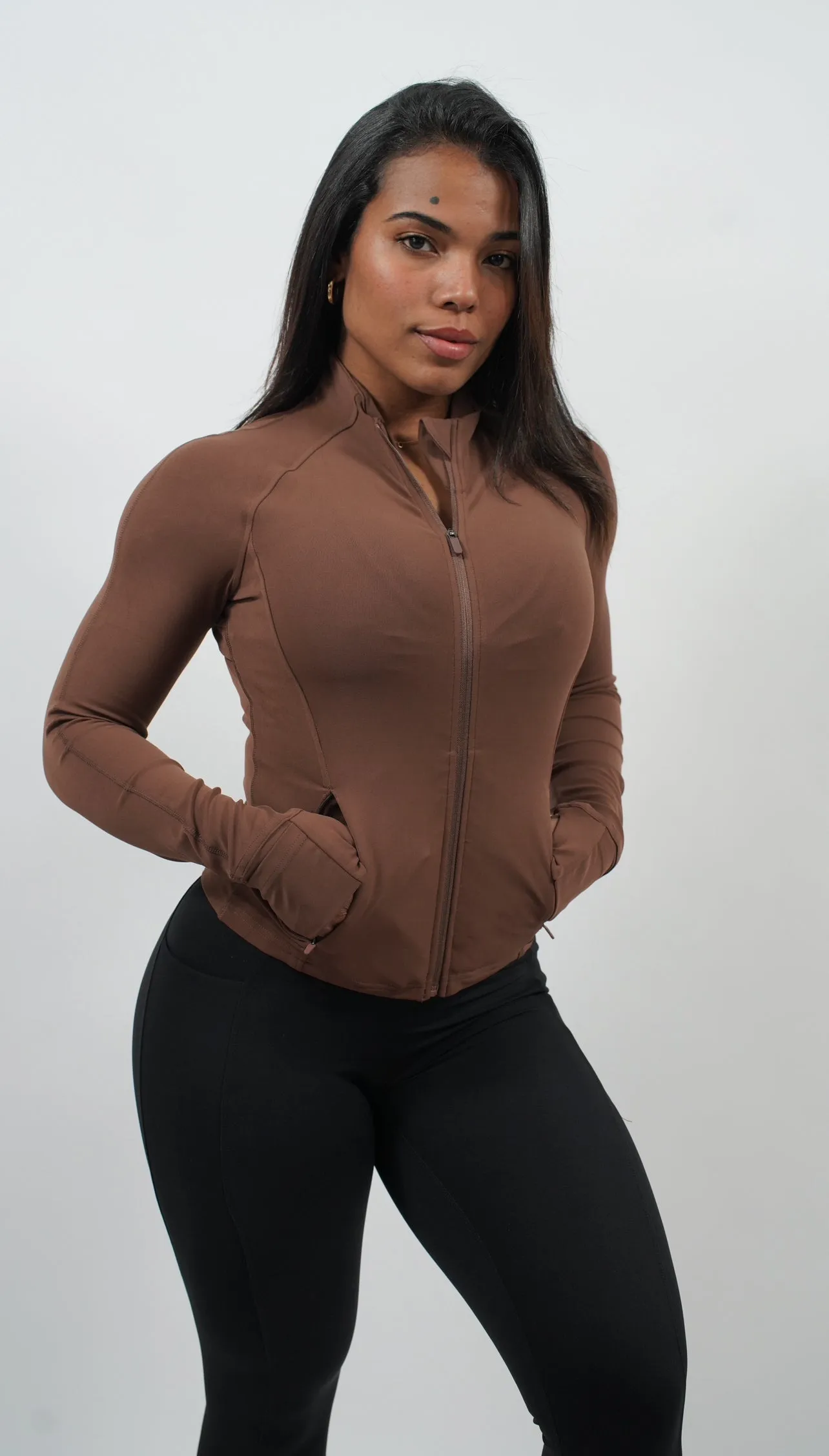 ATHLEISURE ZIP-UP JACKET
