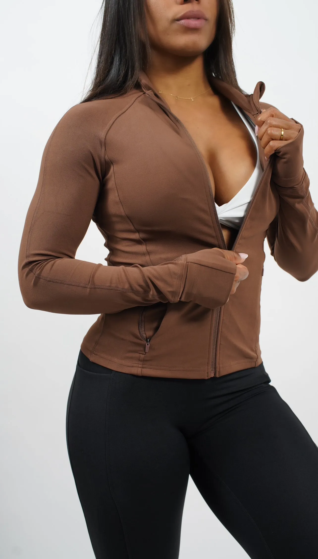 ATHLEISURE ZIP-UP JACKET