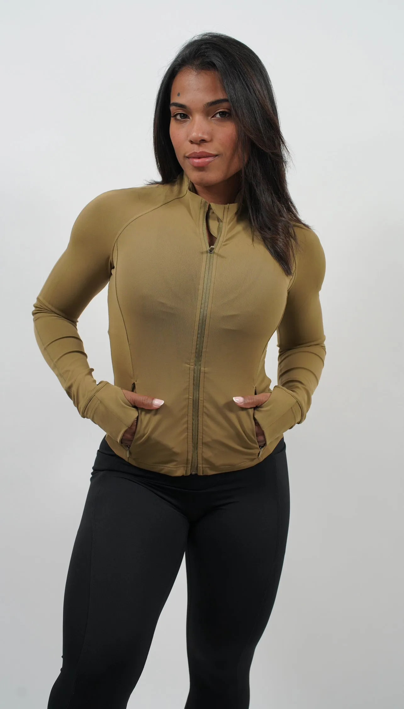 ATHLEISURE ZIP-UP JACKET