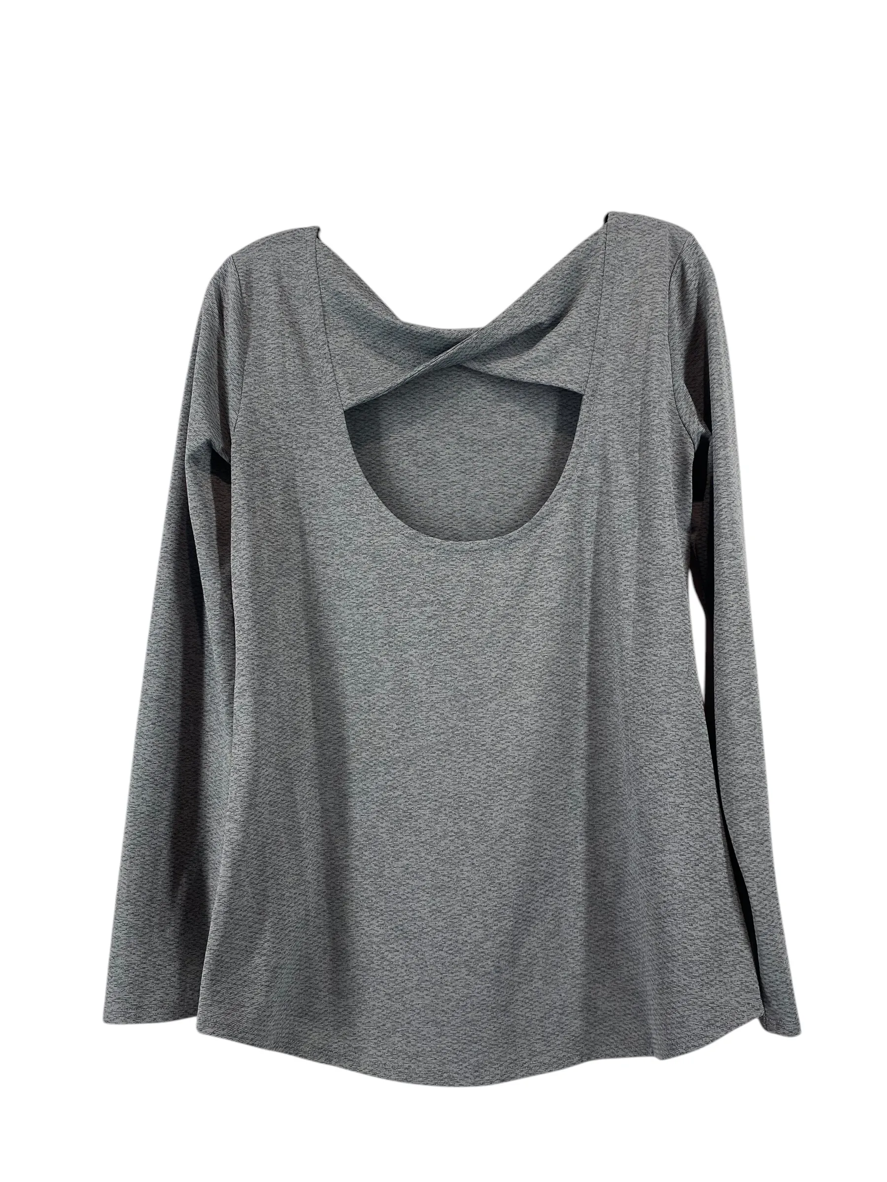 Athletic Top Long Sleeve Collar By Athleta  Size: S