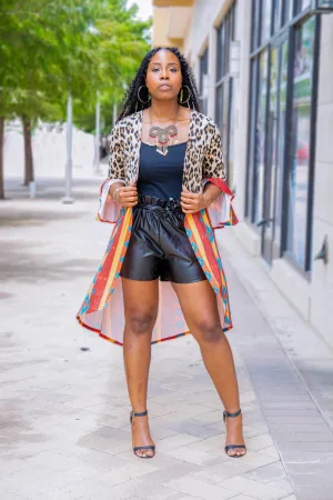 Aztec Leopard Cardi