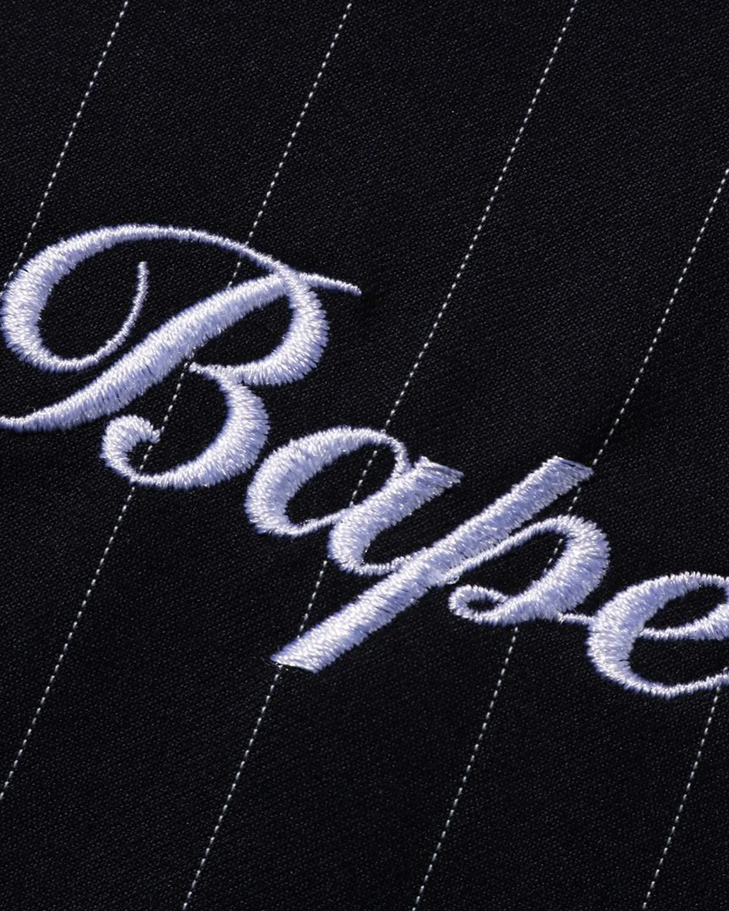 B.A Applique Pin Striped Zip Jacket
