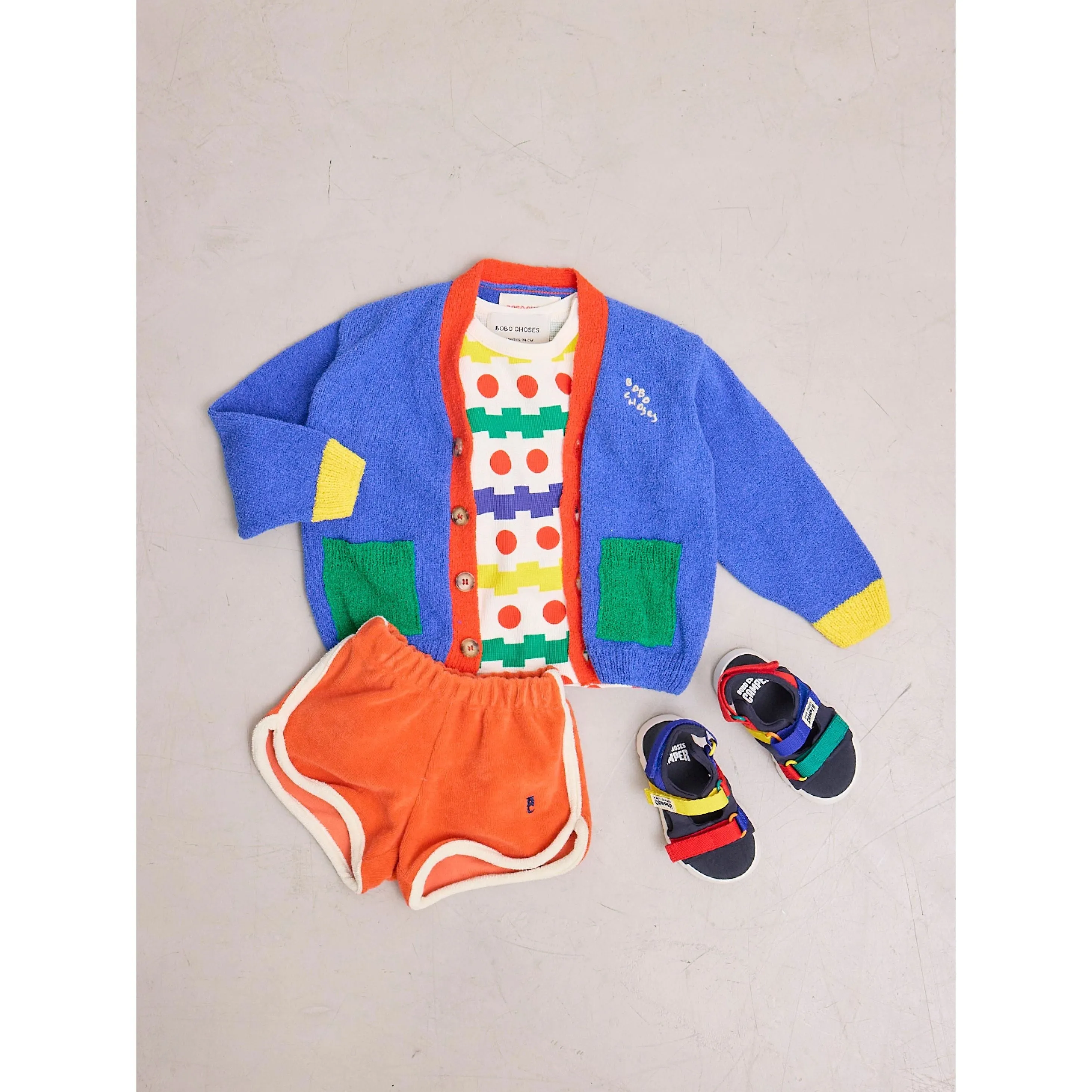 Baby Geometric All Over Waffle T-Shirt