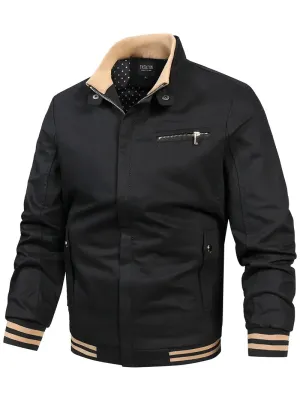 Balder Men's Stand-Collar Cotton Coat