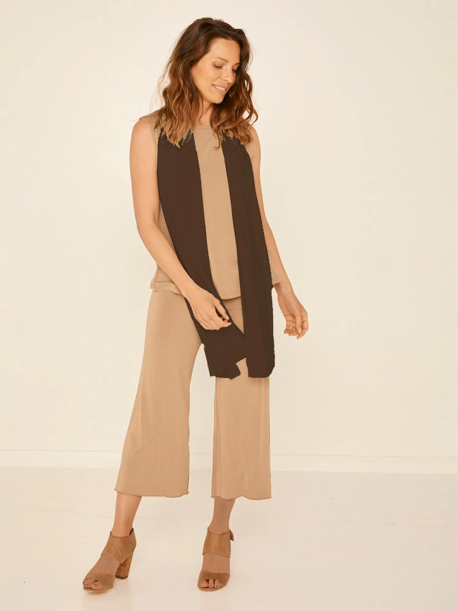 Bamboo Scarf - Cocoa