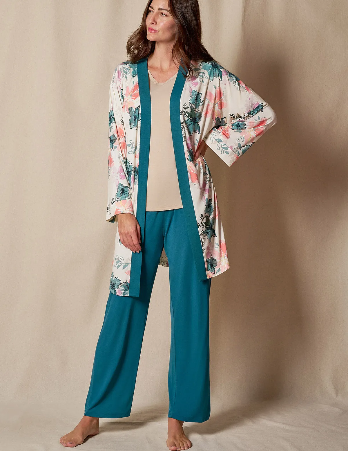 Bamboo Sleep Pants - Deep Jade