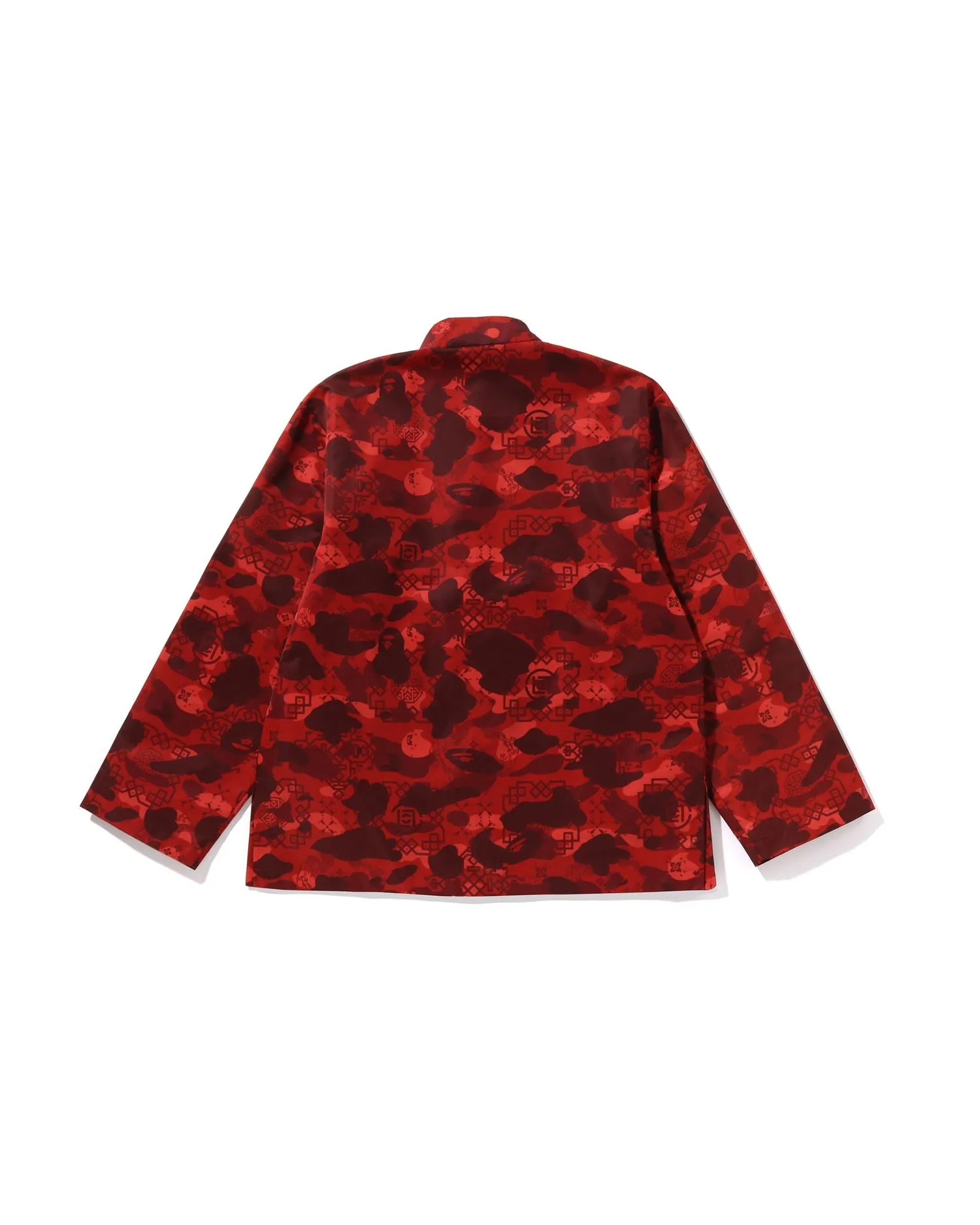 BAPE X Clot Camo Ape Head China Jacket