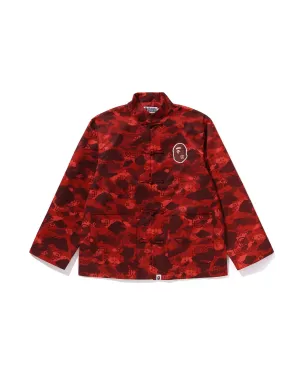 BAPE X Clot Camo Ape Head China Jacket