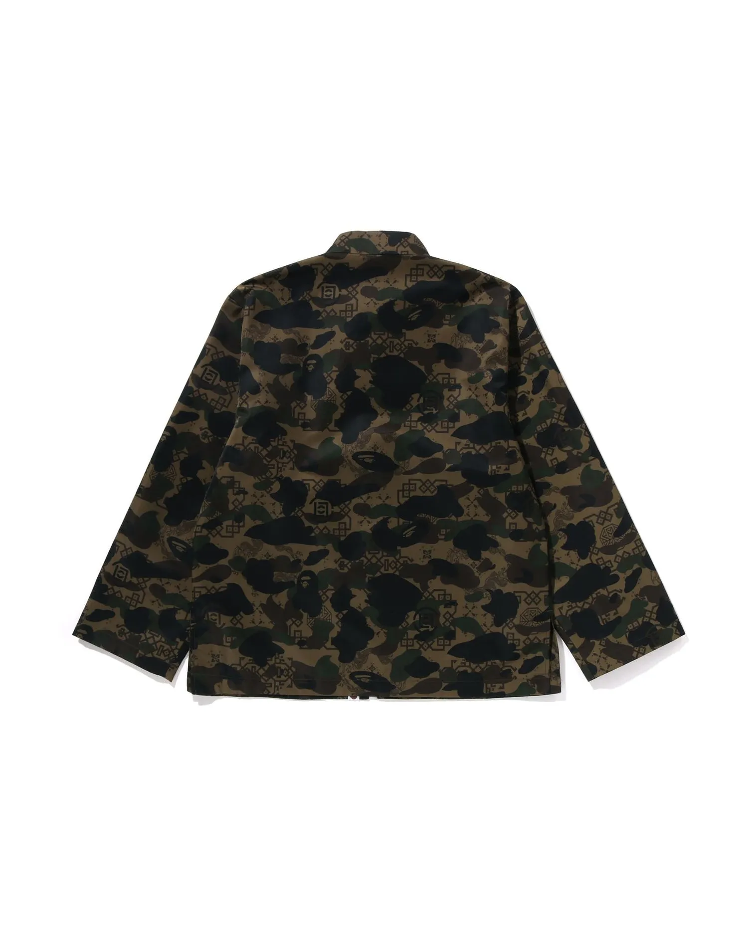 BAPE X Clot Camo Ape Head China Jacket