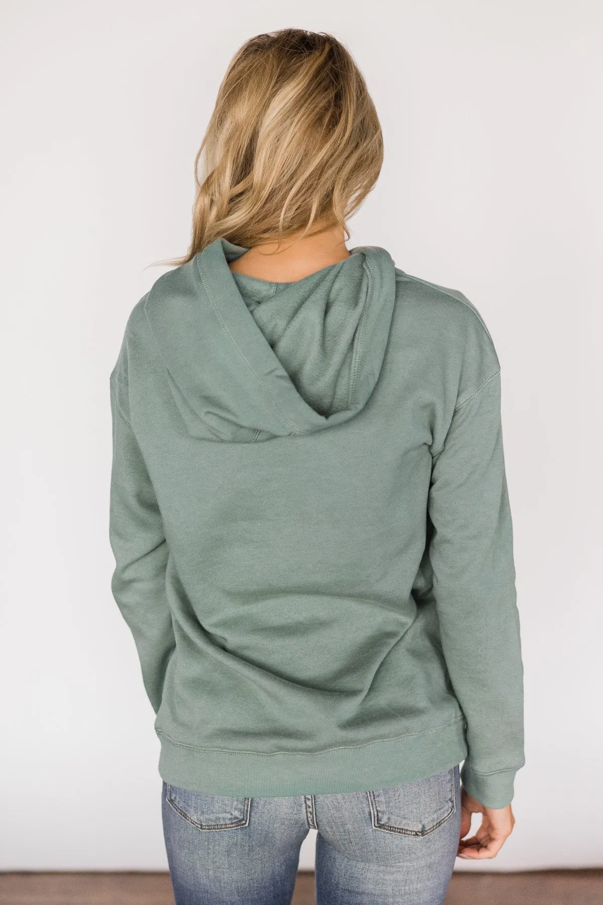 Basic Sea Foam Hoodie