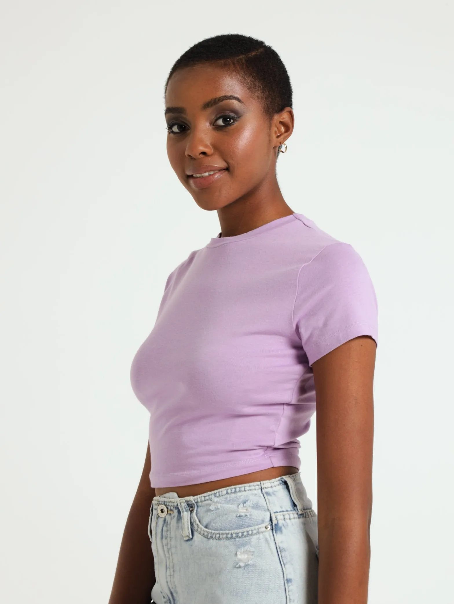 Basic Tee - Lilac