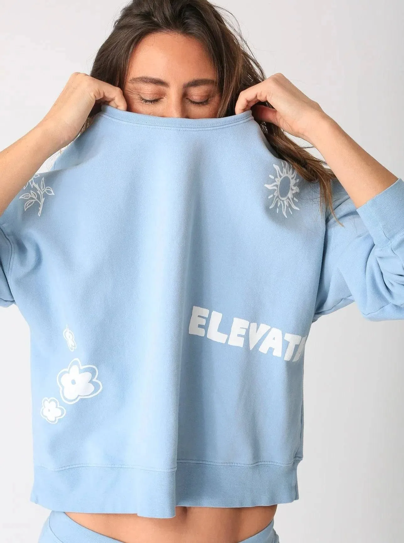 Be Kind Sweatshirt by Electric and Rose | Sky Blue