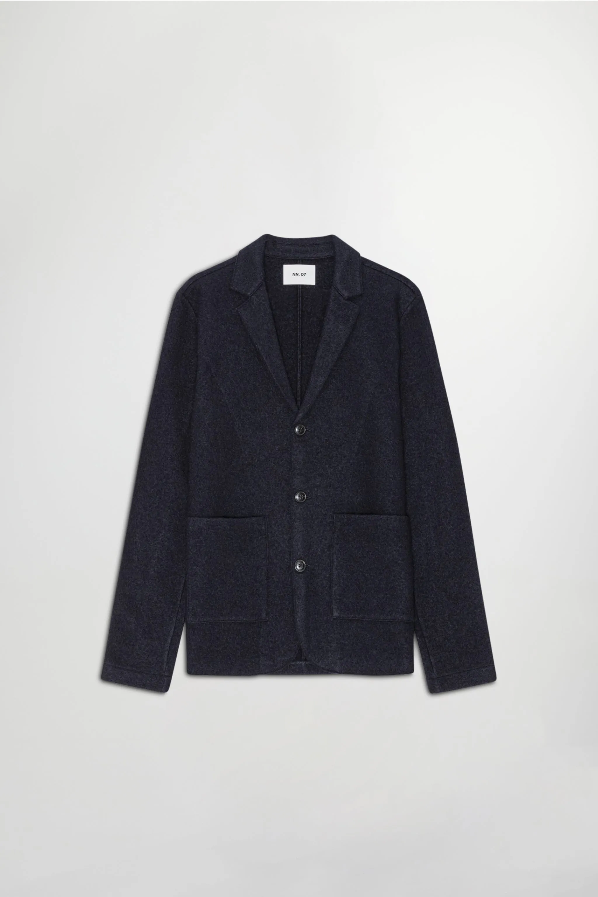 Blazer in Boiled Wool 6398 - Navy