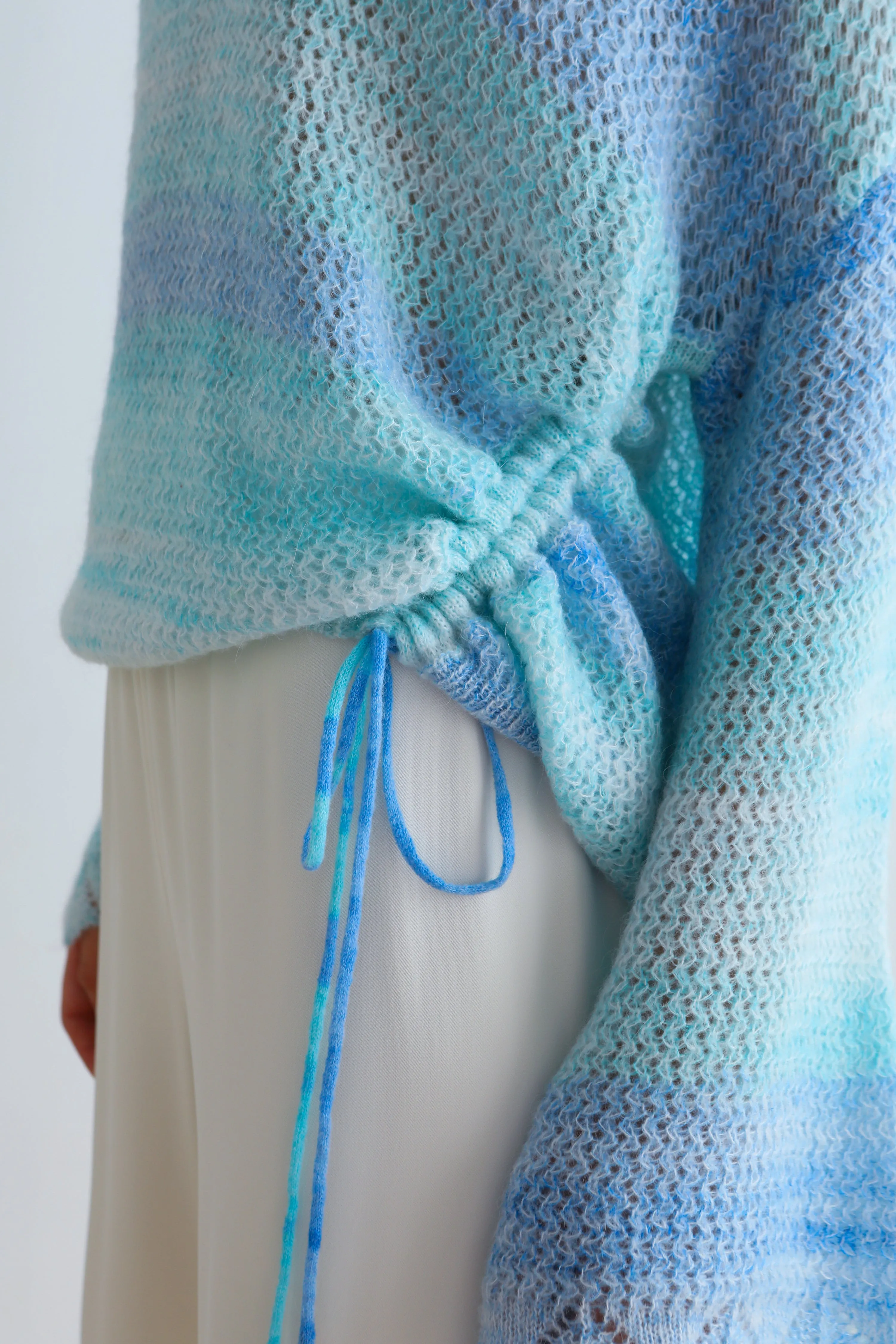 Blueberry Ocean Knit Top