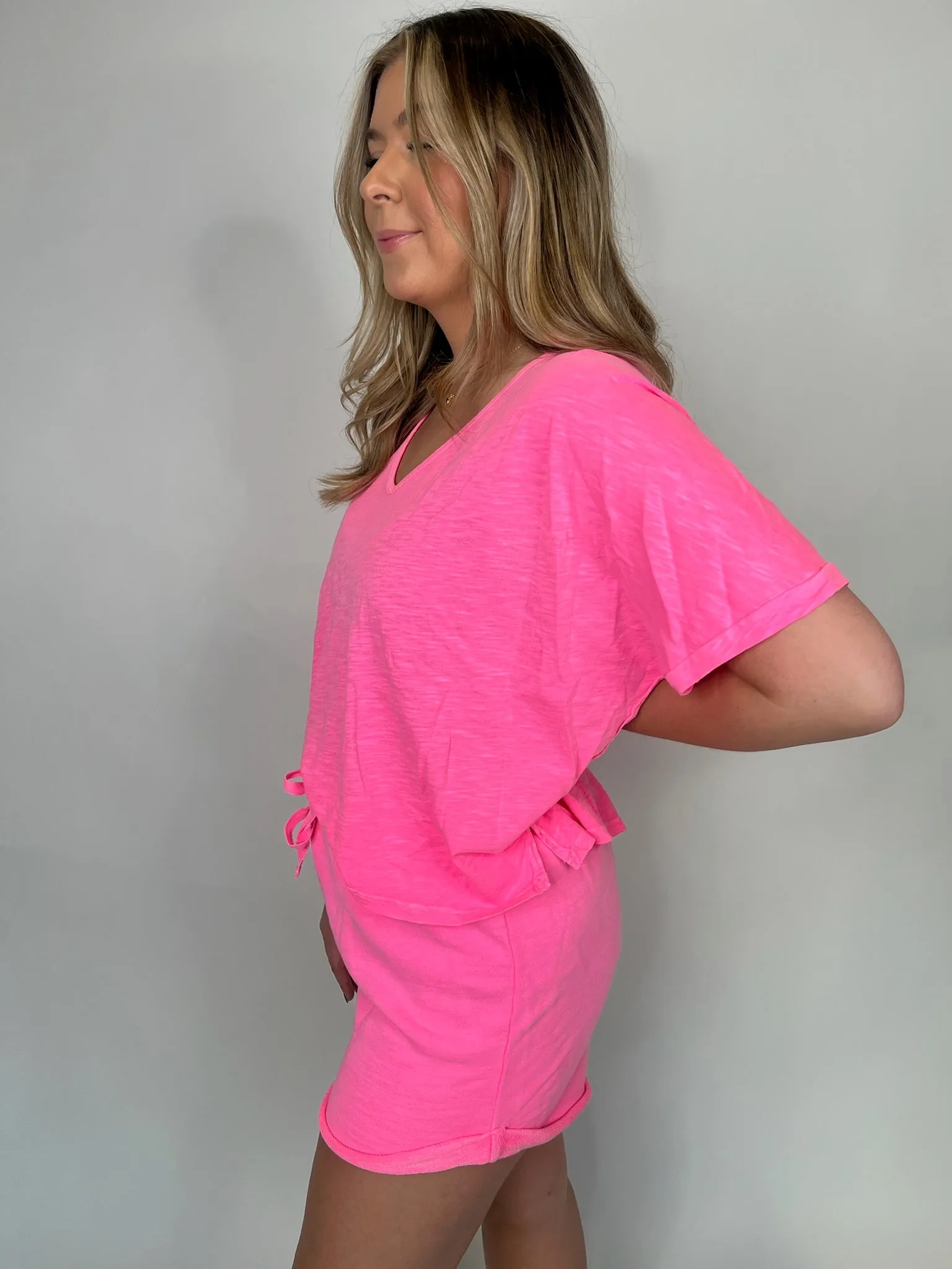 Bobi Oversized Short Sleeve Tee