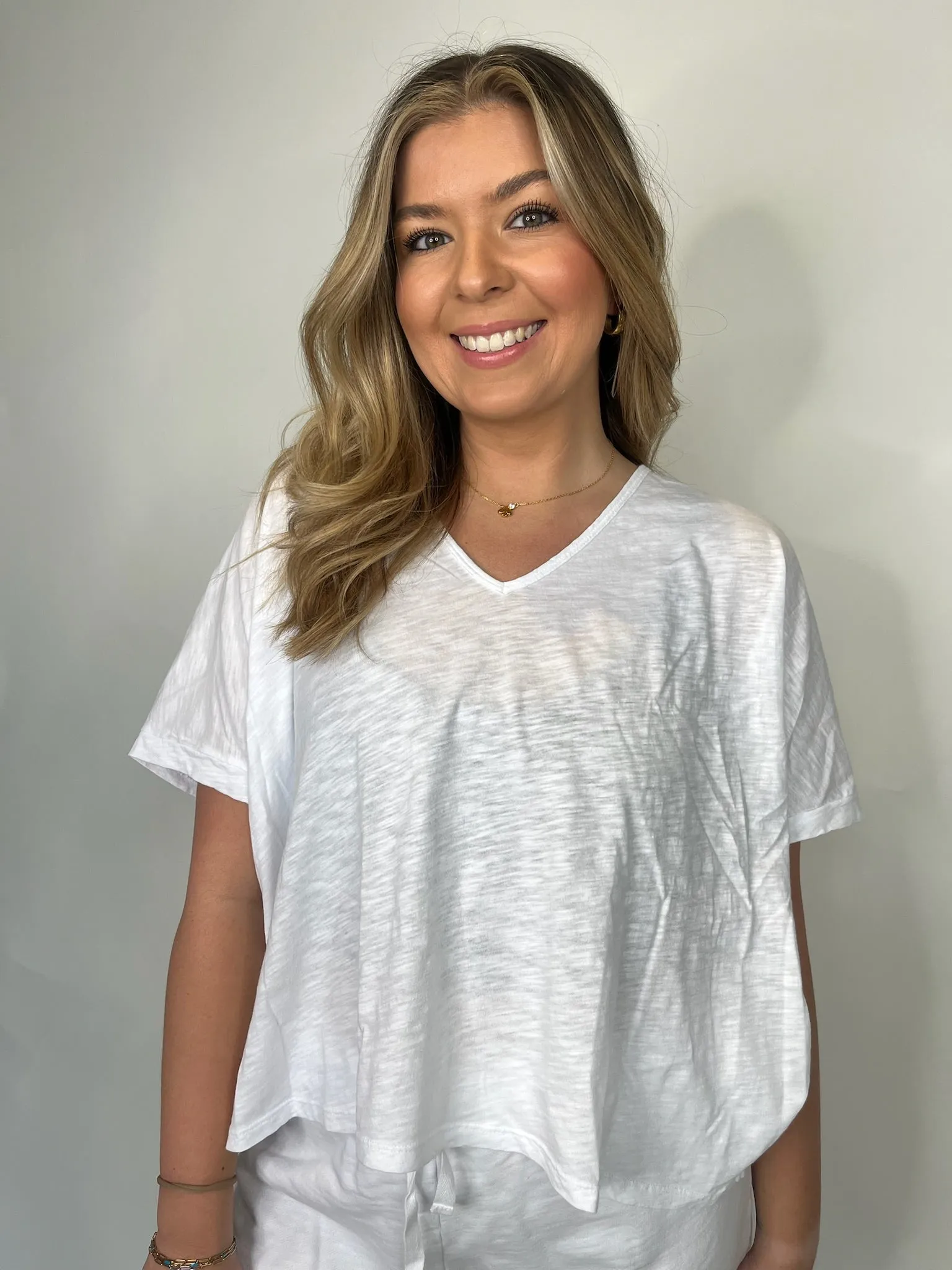 Bobi Oversized Short Sleeve Tee