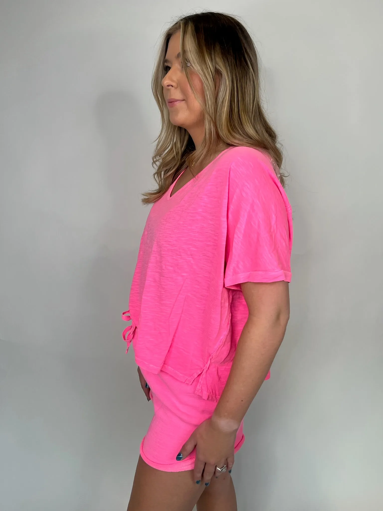 Bobi Oversized Short Sleeve Tee
