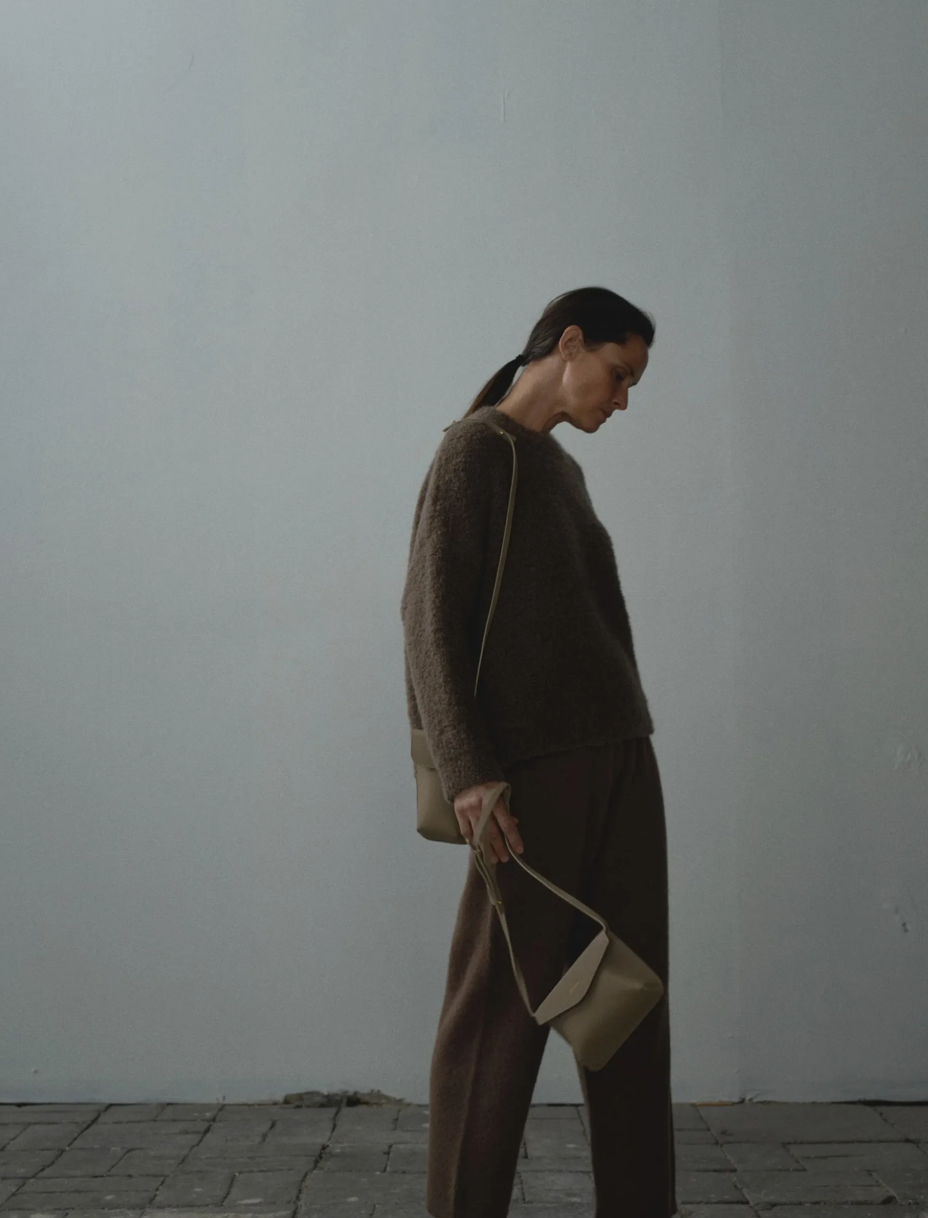 Boucle Sweater, Vetiver