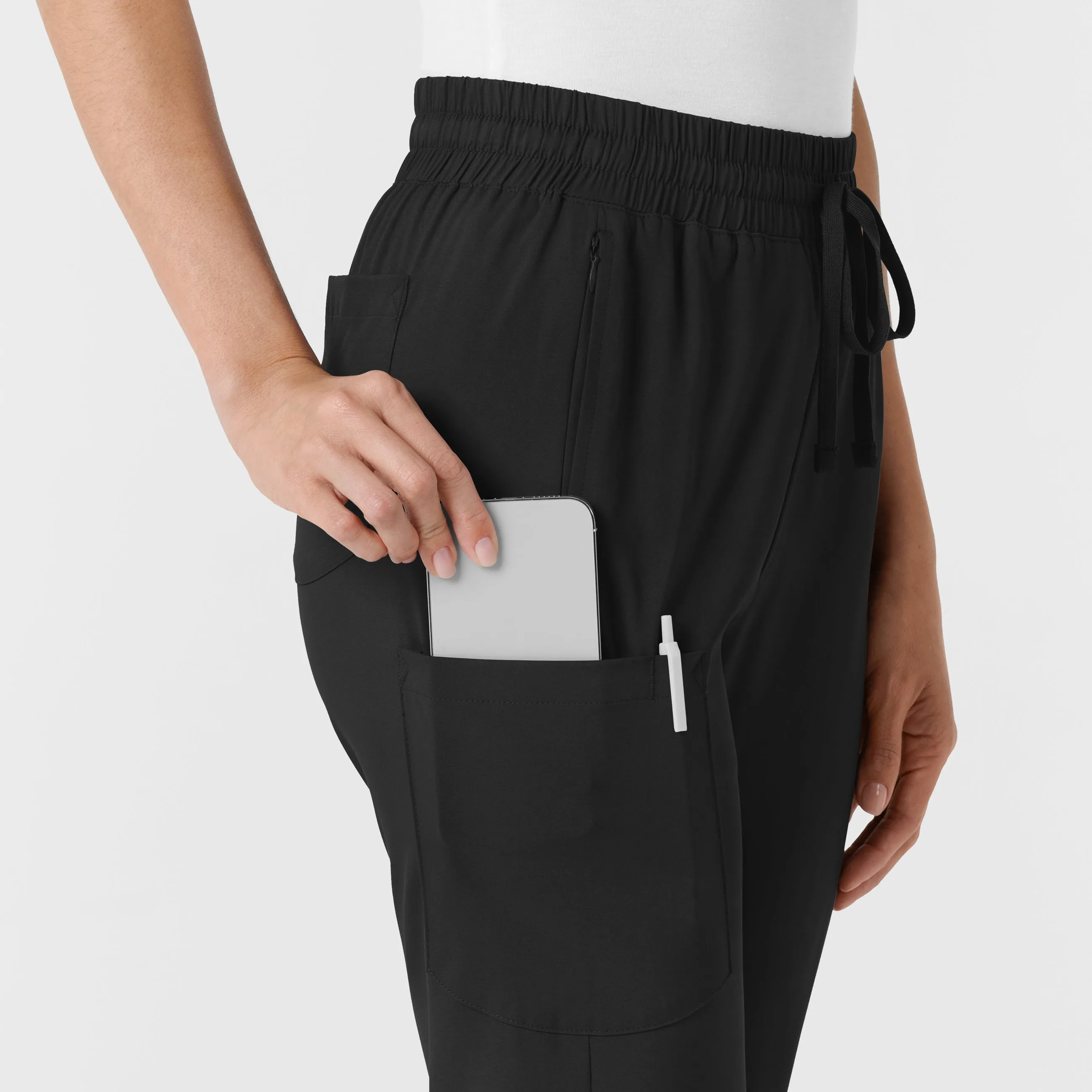 Boundless 5251 Bootcut Scrub Pants Black
