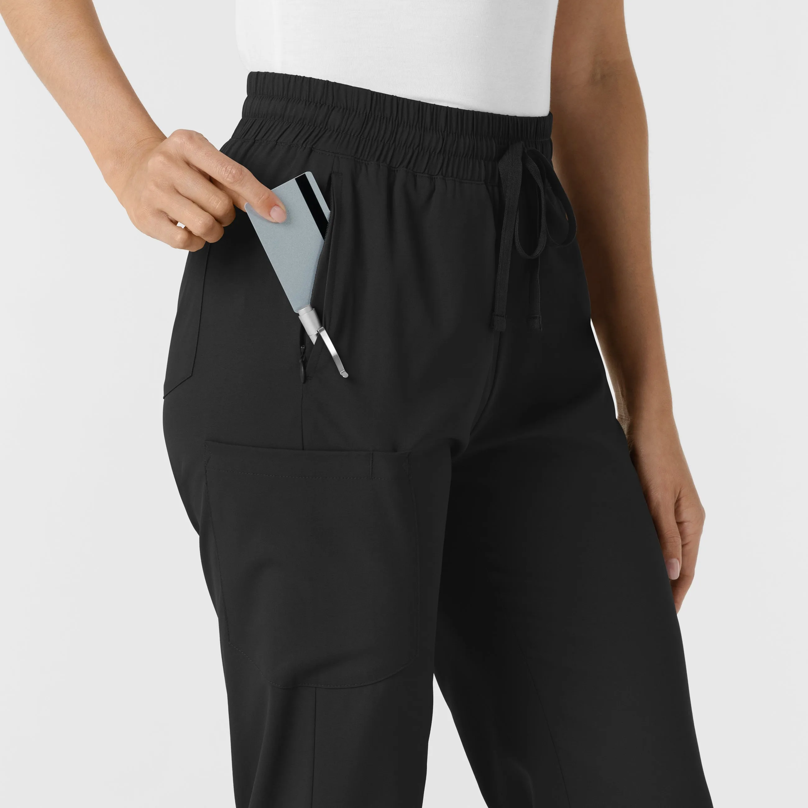 Boundless 5251 Bootcut Scrub Pants Black
