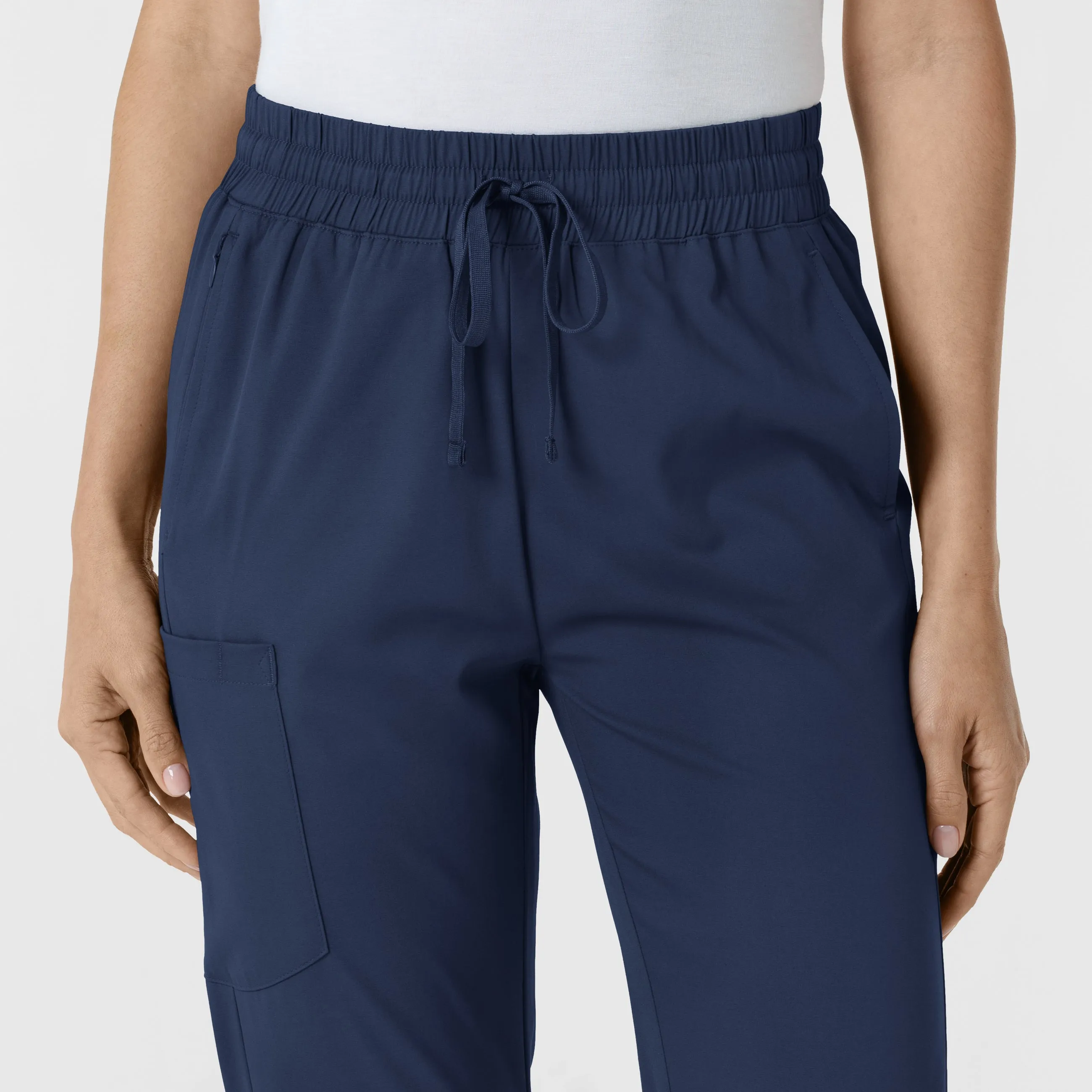Boundless 5251 Bootcut Scrub Pants Navy