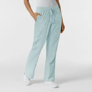 Boundless 5251 Bootcut Scrub Pants Sky Blue