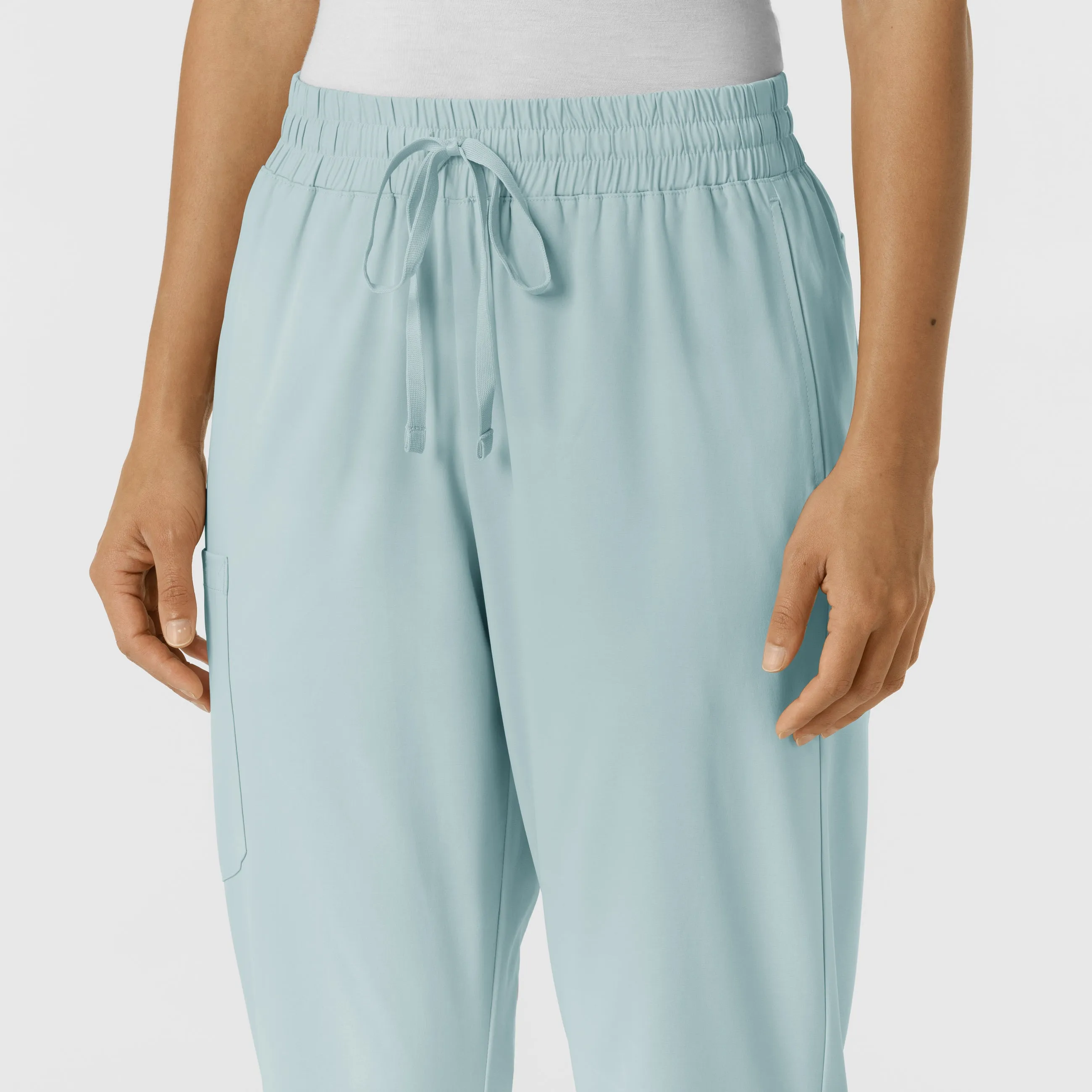 Boundless 5251 Bootcut Scrub Pants Sky Blue